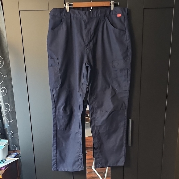 Bulwark iQ FR Flame Resistant Navy Work Pants Cargo Size 40x30 Set of 2 - Picture 6 of 14